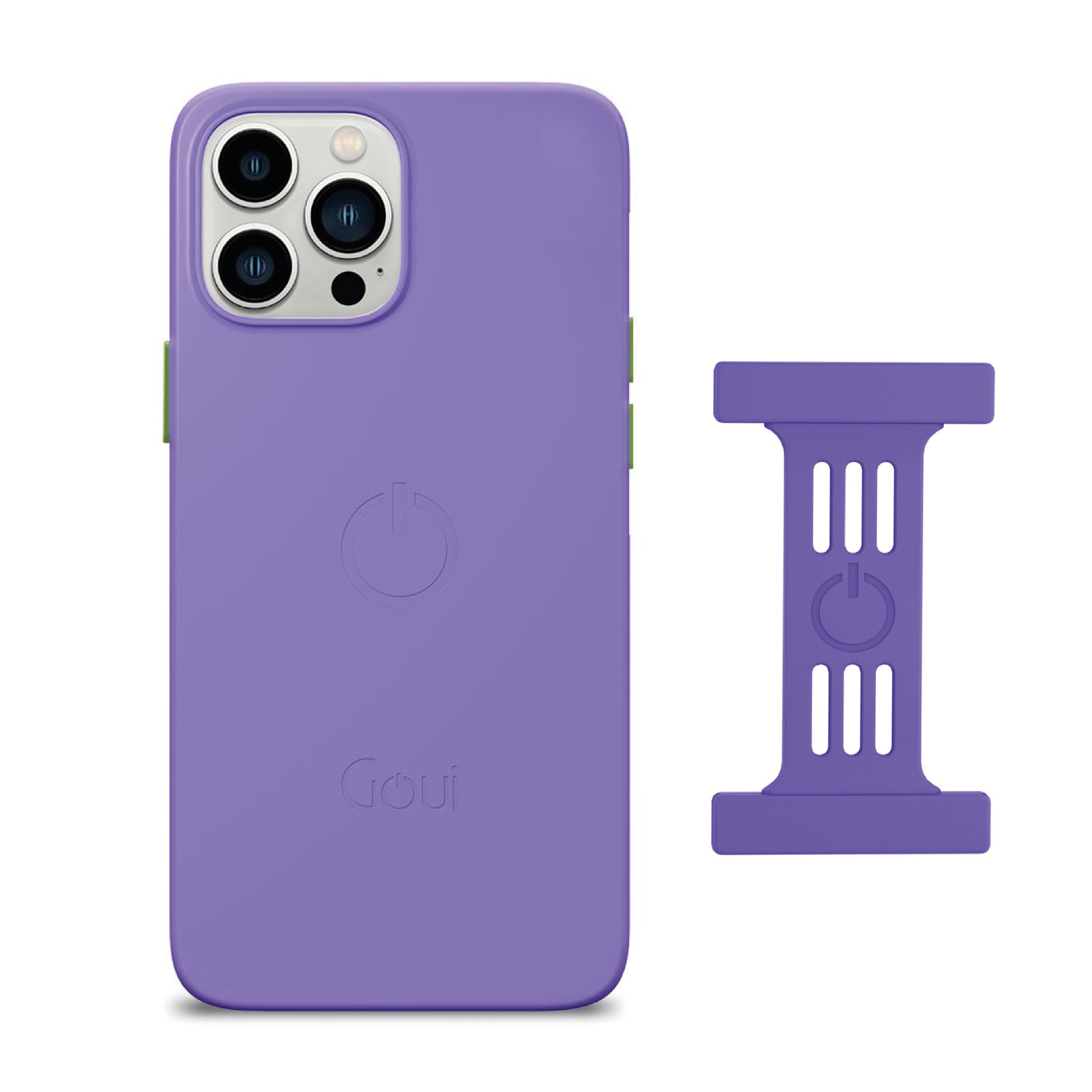 Goui iPhone 16 Pro Max Case Lavender Purple + Strap Goui iPhone 16 Pro Max Case Lavender Purple + Strap